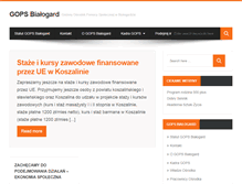 Tablet Screenshot of gops.bialogard.net