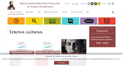 Desktop Screenshot of biblioteka.bialogard.info