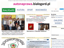 Tablet Screenshot of bialogard.pl